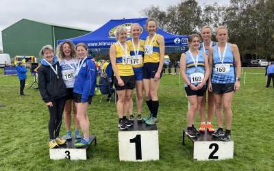 Silver Success for Glenpark Ladies at District Relays